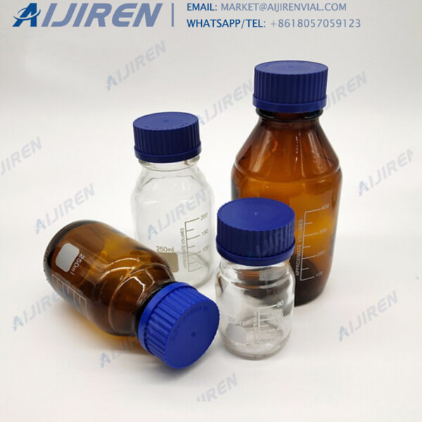 Common use screw top 250ml amber reagent bottle factory